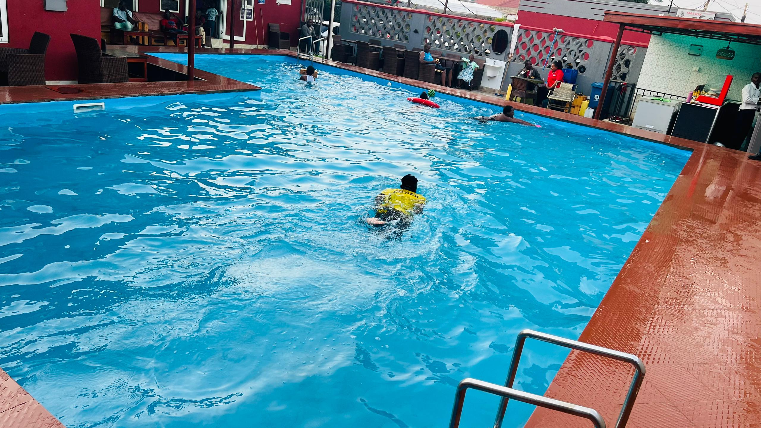 Swimming Pool at Matrix Lounge