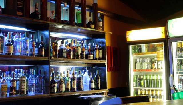 Bar at Matrix Lounge